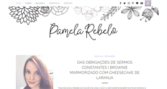 Desktop Screenshot of pamelarebelo.com